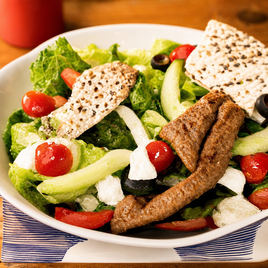 Gyro Greek Salad.