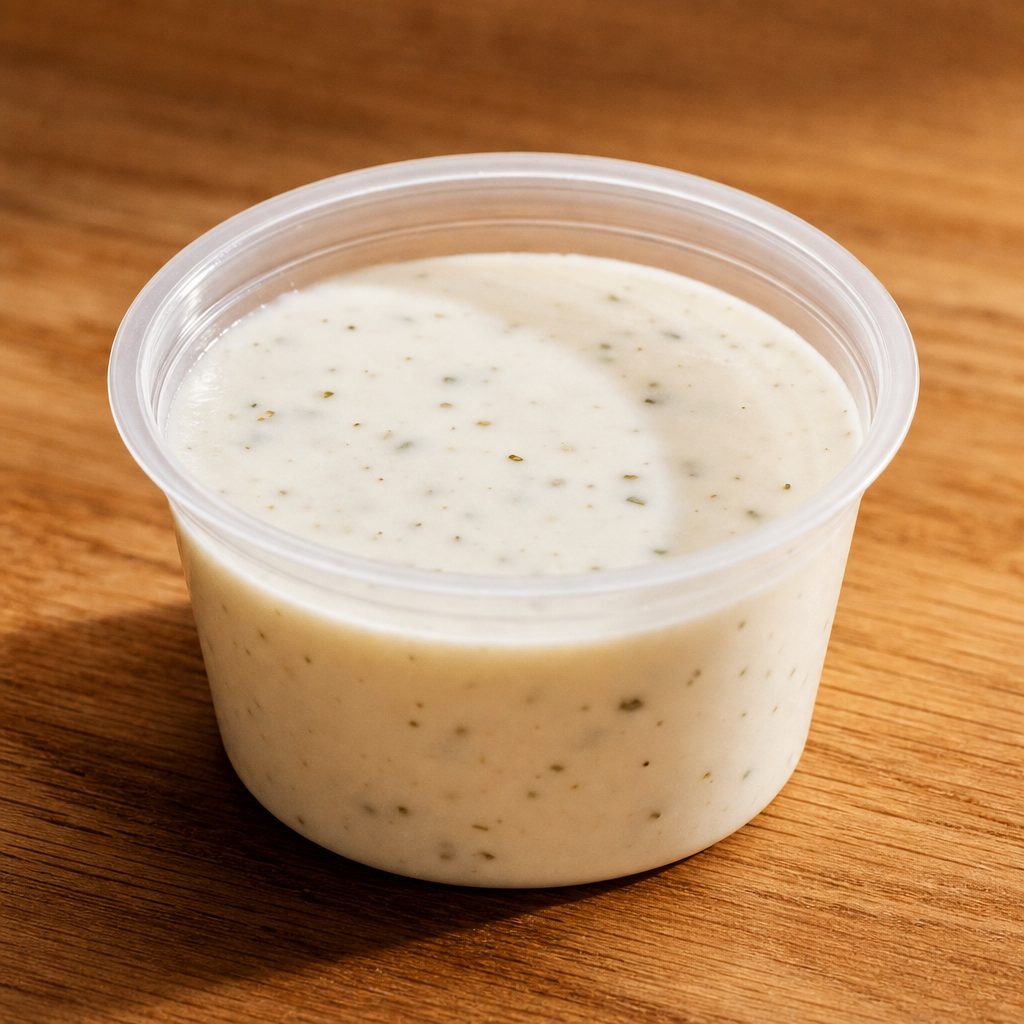 Side of Ranch Cup.