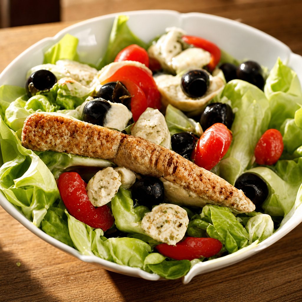 Chicken Greek Salad.