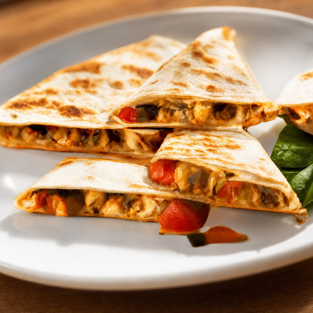 Chicken Quesadilla.