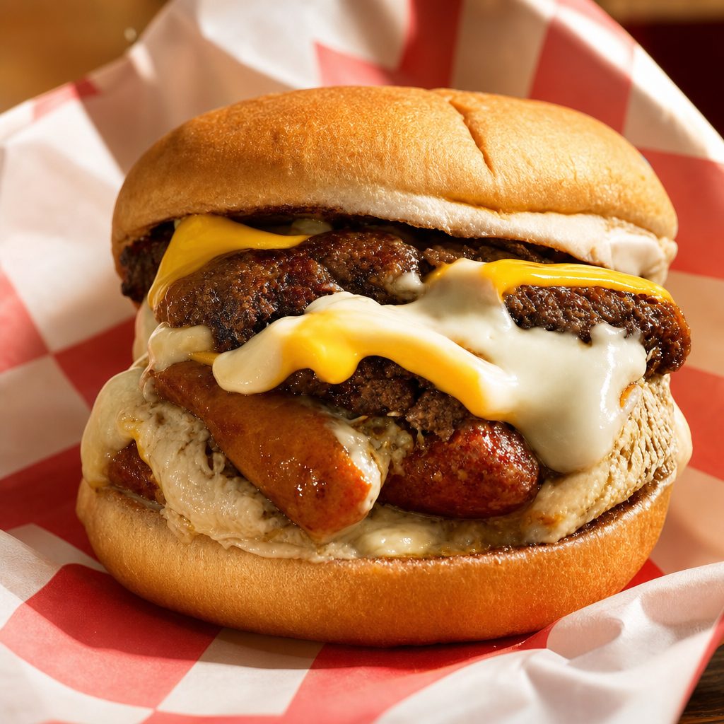 Loose Coney Burger.