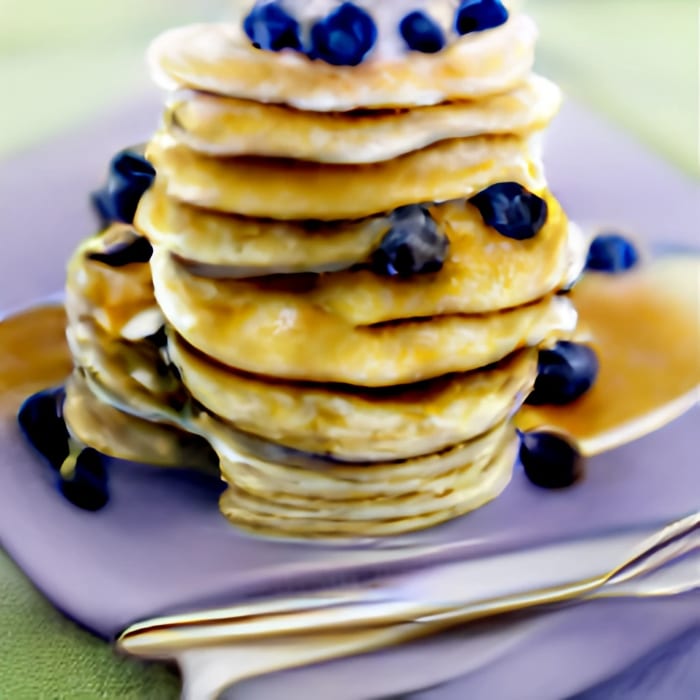Blueberry Pancakes.